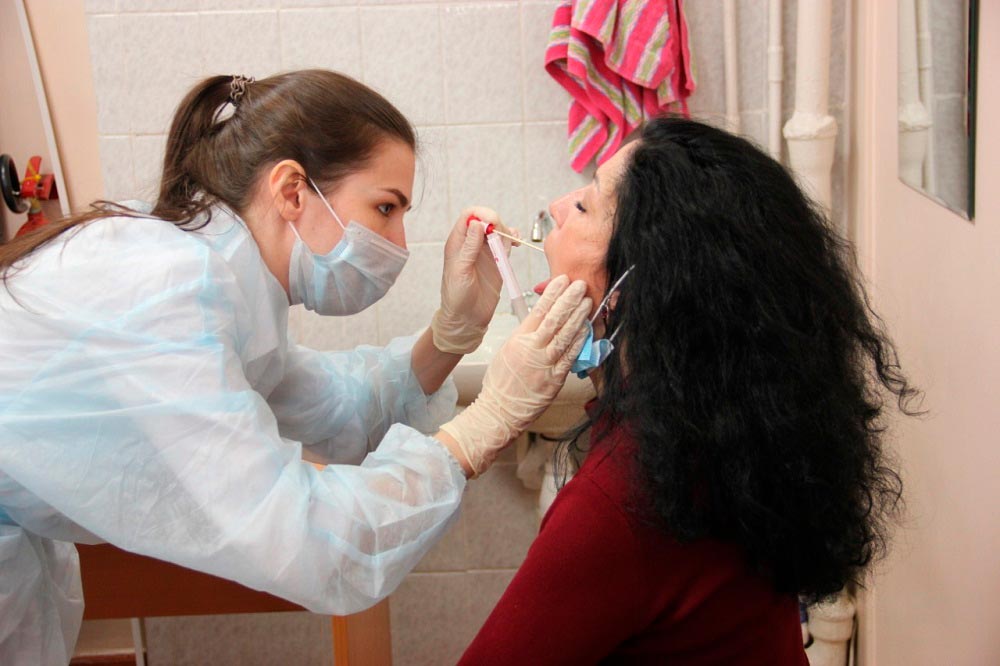 тестирование на дому